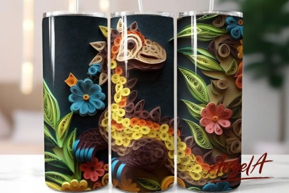 Download Dinosaur Tumbler Wrap / 3d Reptile - Premium Resources