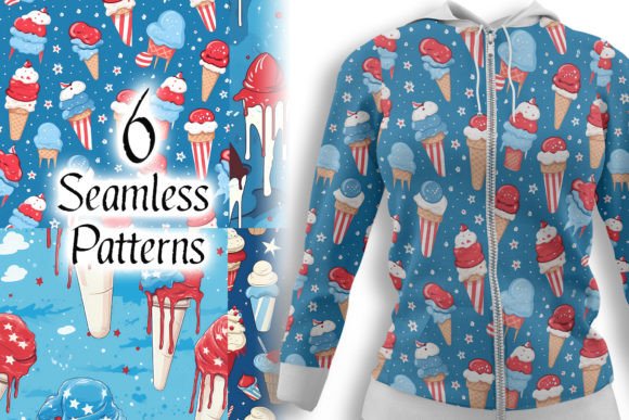 Download Patriotic Sublimation Repeating Pattern - Repeating pattern Collection