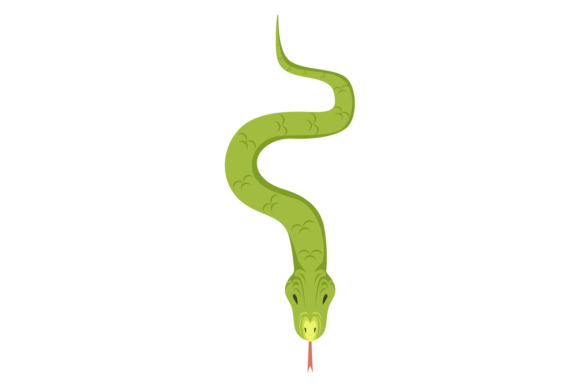 Download Snake Green Cartoon Icon. Jungle Reptile - Premium Bundle
