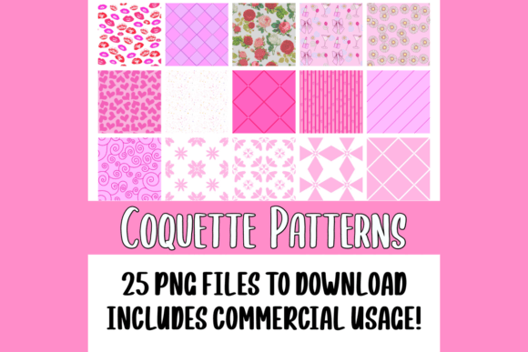Download Coquette Patterns #2 - Repeating Pattern - Repeating pattern Collection